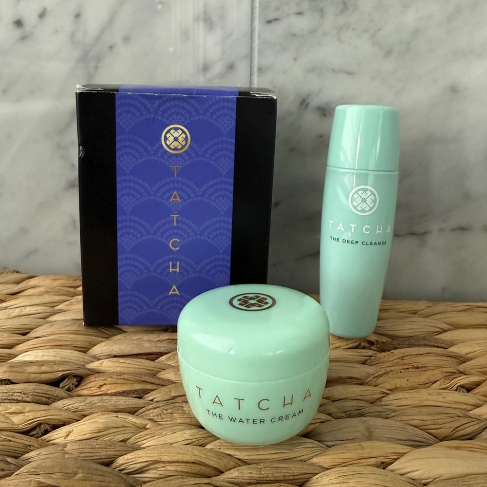 Tatcha sample kit - The Water Cream and The Deep Cleanse